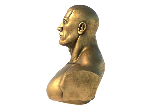 Dwyane statue 3D Model