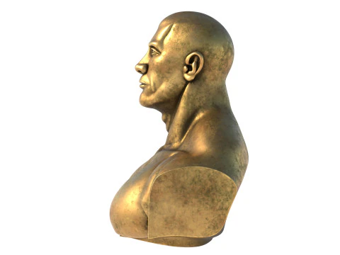 Dwyane statue 3D Model