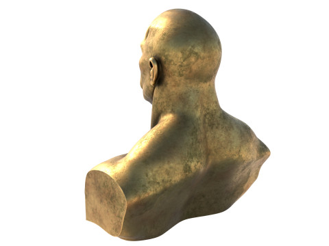 Dwyane statue 3D Model