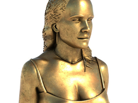 Emma statue 3Dモデル