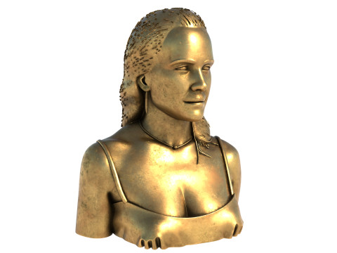 Emma statue 3Dモデル