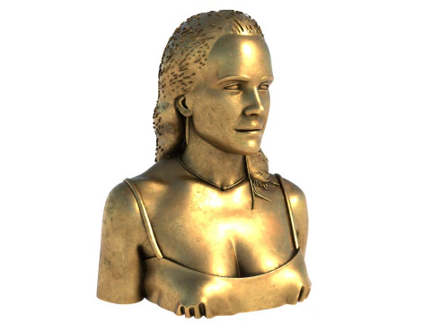 エマ像 3Dモデル