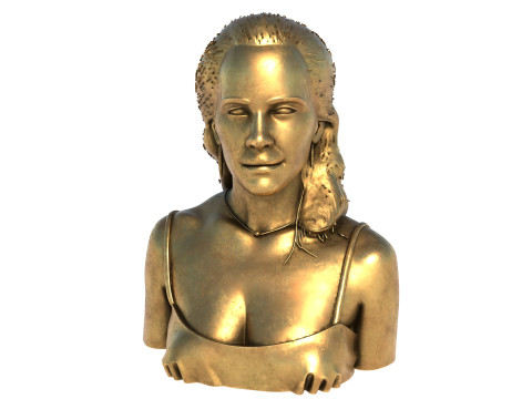 Emma statue 3Dモデル