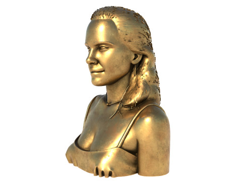 Emma statue 3Dモデル