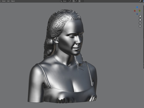 Emma statue 3Dモデル