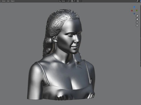 エマ像 3Dモデル