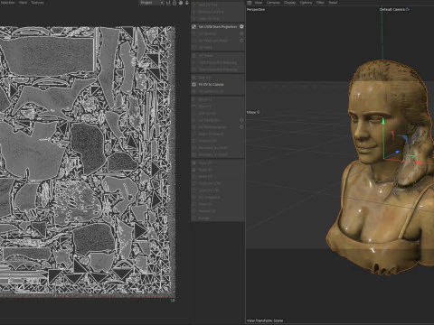 エマ像 3Dモデル
