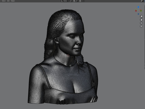 Emma statue 3Dモデル