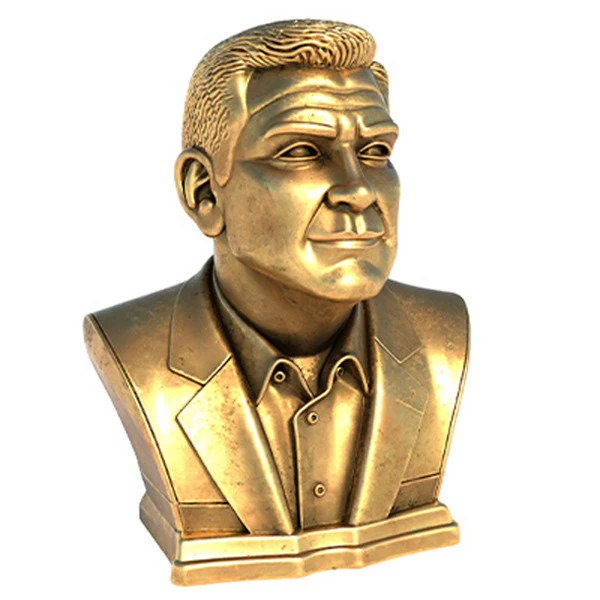 George Clooney statue 3D Model .c4d .max .obj .3ds .fbx .stl .blend 