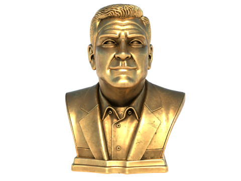 George Clooney statue Model 3D