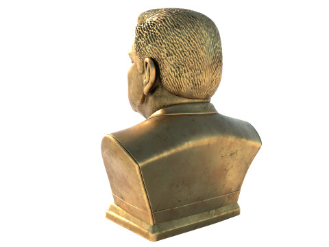 George Clooney statue Model 3D