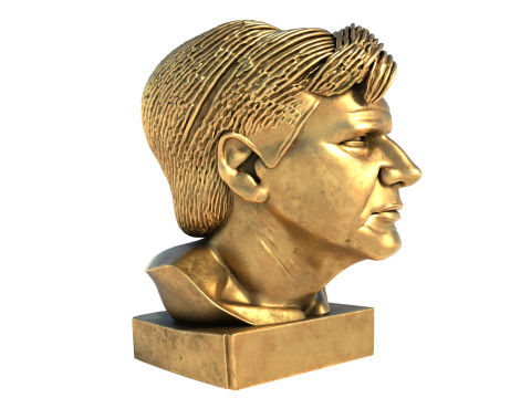 Harrison statue Modello 3D