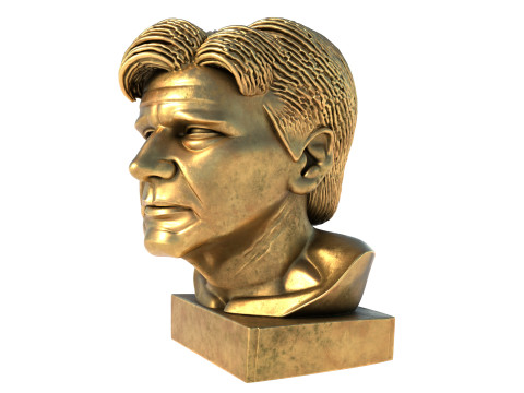 Harrison statue Modello 3D