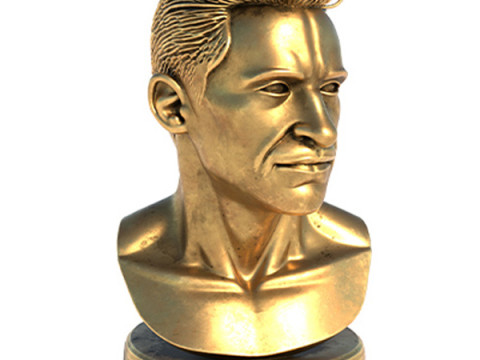 Hugh statue Model 3D