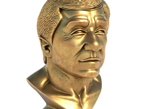 Jackie statue Modelo 3D