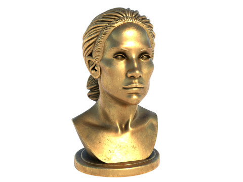 Jennifer statue 3Dモデル