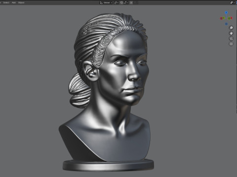 Jennifer statue 3Dモデル