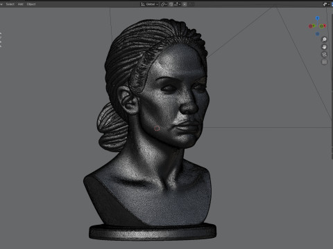 Jennifer statue 3Dモデル