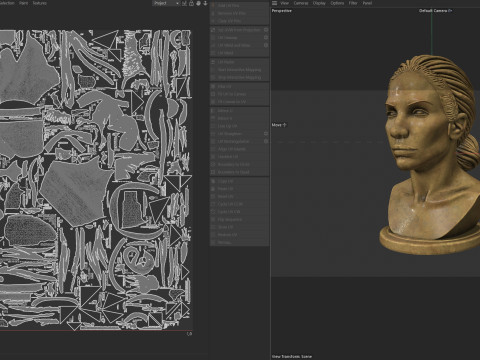 Jennifer statue 3Dモデル
