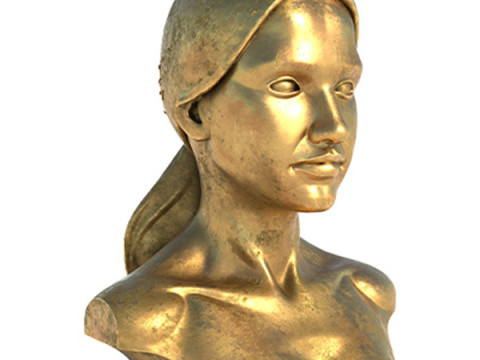 Jessica statue Modelo 3D