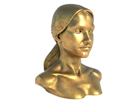 Jessica statue 3D Model