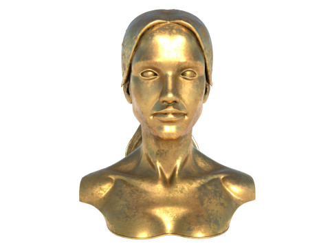 Jessica statue 3D Model