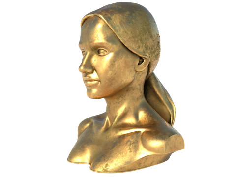 Jessica statue 3D Model