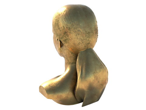 Jessica statue 3D Model