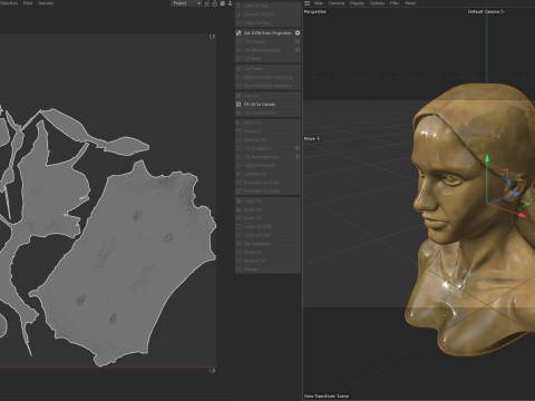 Jessica statue 3D Model