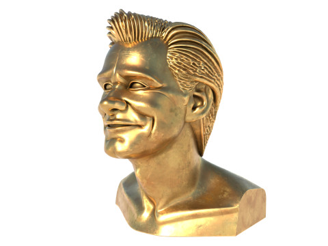 Jim statue Modelo 3D