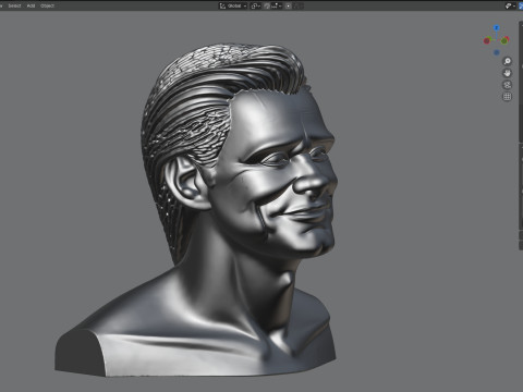 Jim statue Modelo 3D