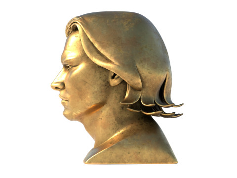 Jonny depp statue 3D Modell
