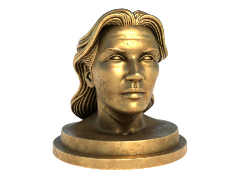 Kate statue 3D 模型