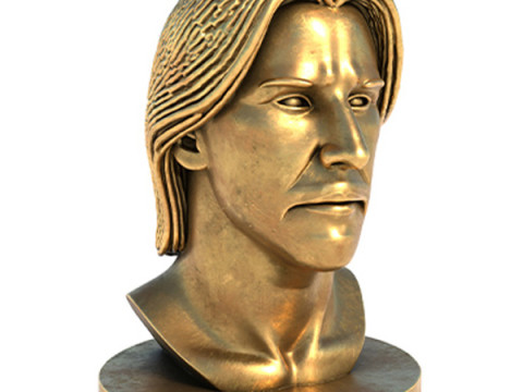 Keanu Reeves statue 3D Modell