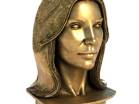 Kim statue 3D Model