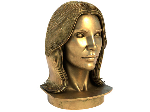 Kim statue 3D Model