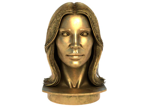 Kim statue 3D Model