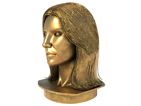 Kim statue 3D Model