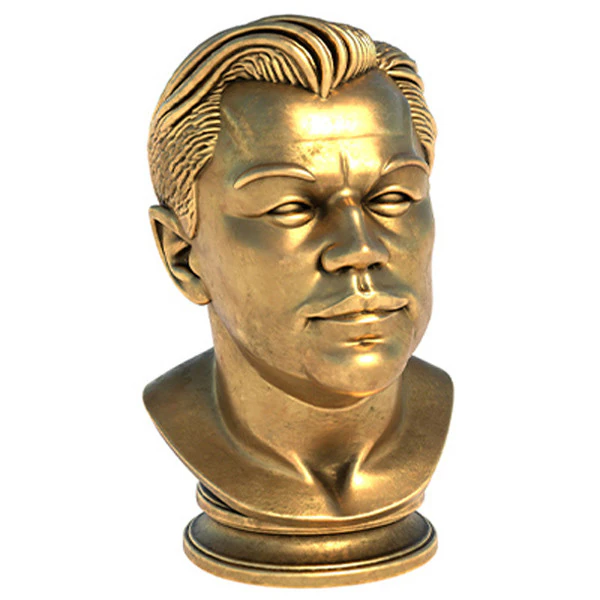 Leonardo statue 3D Model .c4d .max .obj .3ds .fbx .stl .blend 