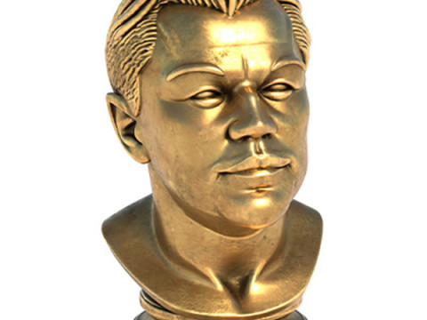 Leonardo statue Modello 3D