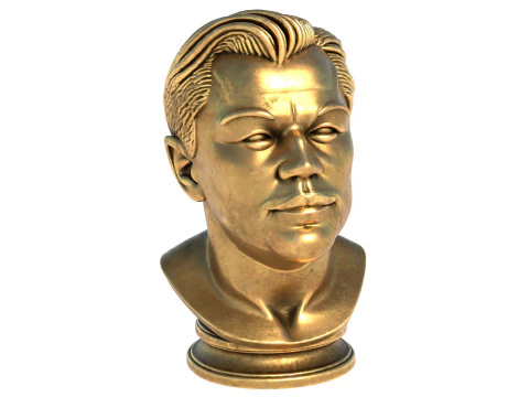 Leonardo statue 3D Model