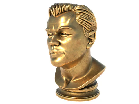 Leonardo statue 3D Model