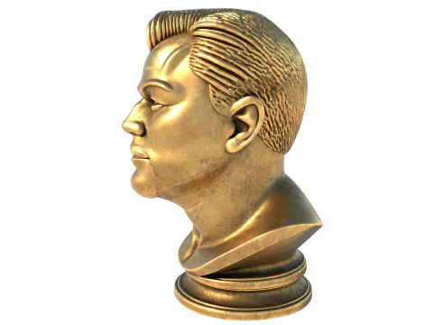 Leonardo statue 3D Model