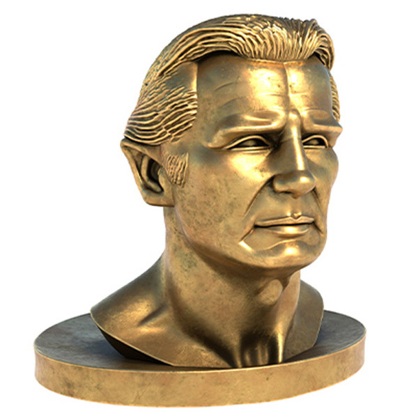 Liam statue 3D Модель .c4d .max .obj .3ds .fbx .stl .blend 