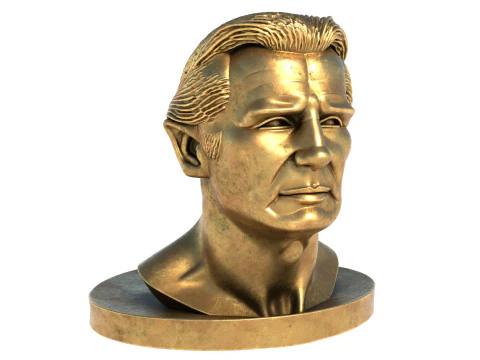 Pomnik Liama Model 3D