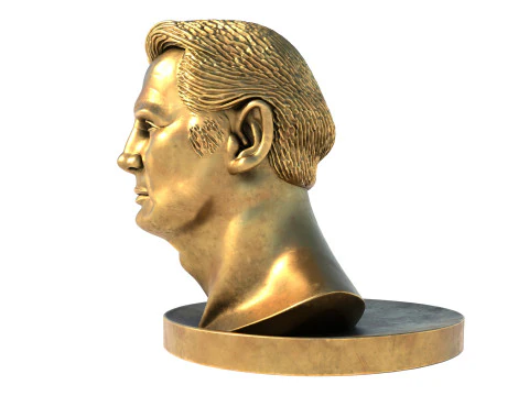 Pomnik Liama Model 3D