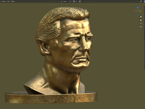 Liam statue 3D Модель