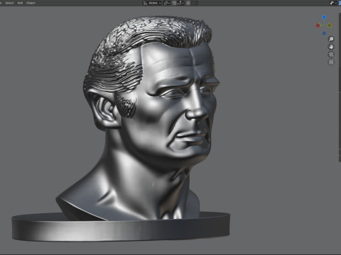 Liam statue 3D Модель