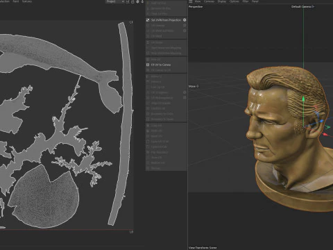 Pomnik Liama Model 3D