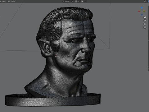 Pomnik Liama Model 3D